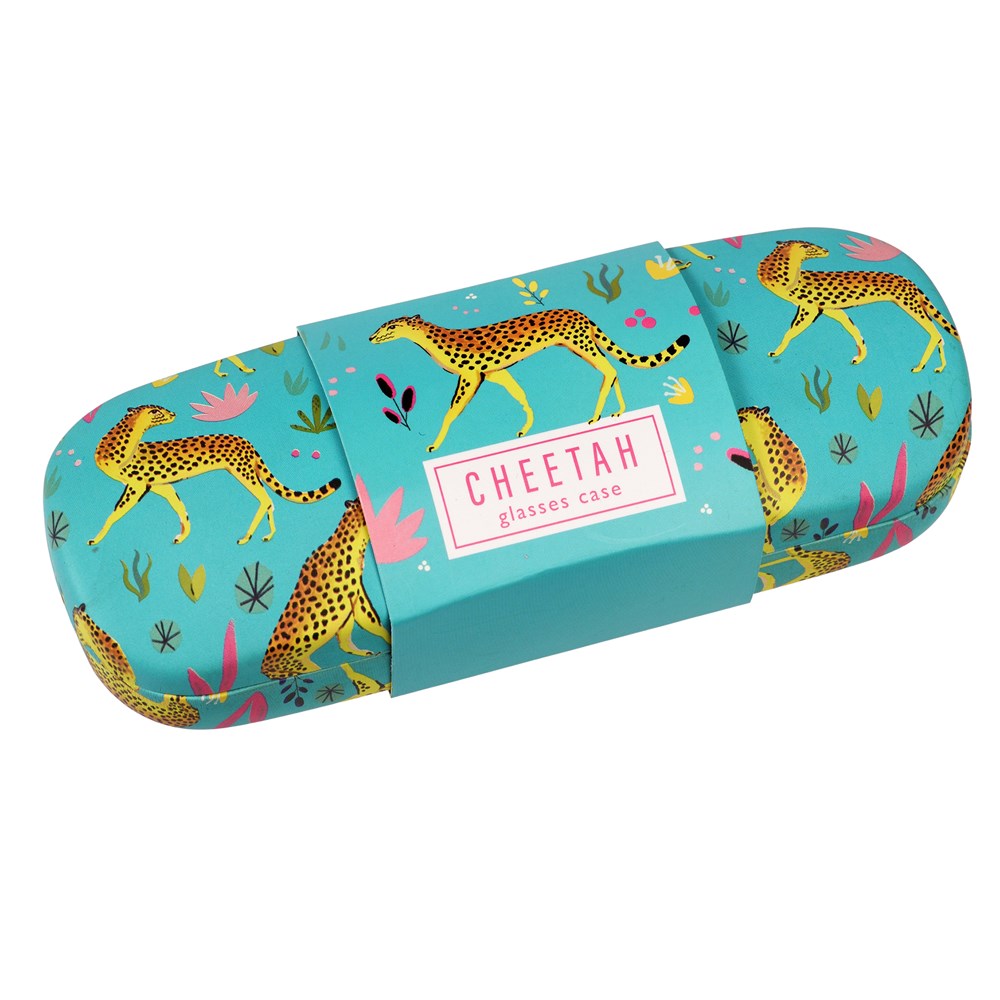 Brillenkoker Cheetah – Met Brilpoetsdoekje