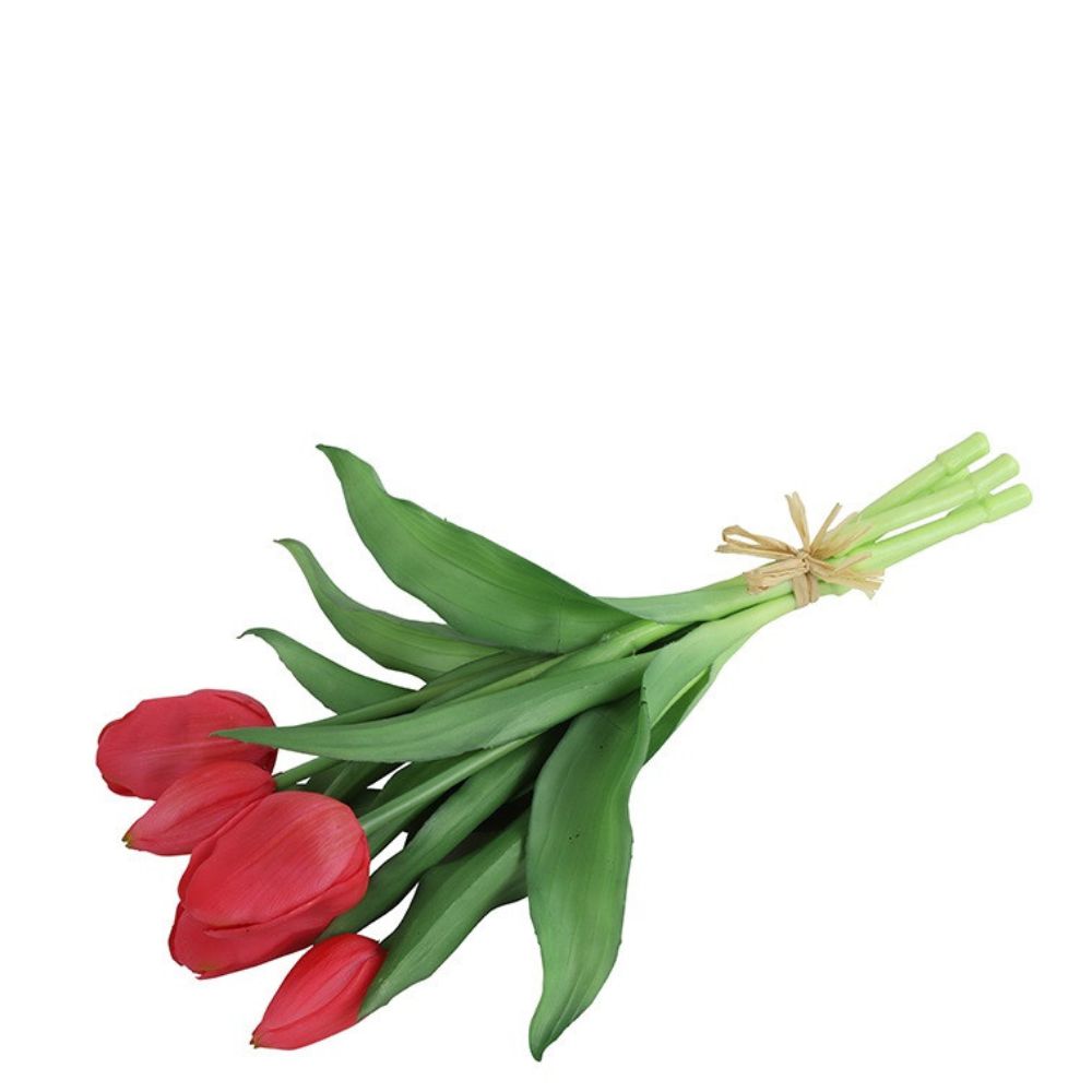 Kunsttulpen Bosje – Fuchsia – Real Touch – 28 cm – Countryfield