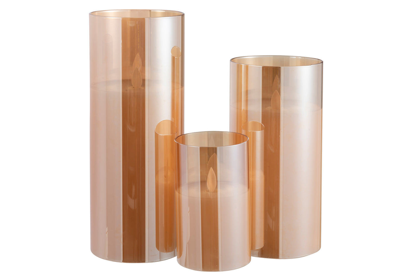 Sfeervolle LED Kaarsen Goud – Luxe Kaarslicht (Set of Los)