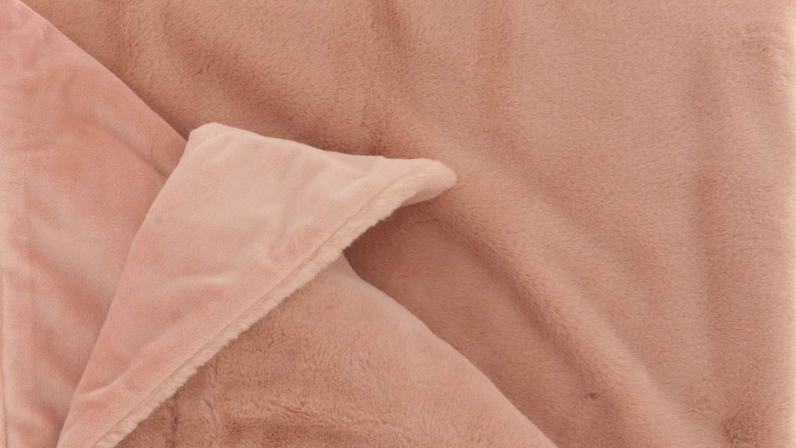 Plaid Klaas – Oud Roze – Unique Living – 150 x 200 cm