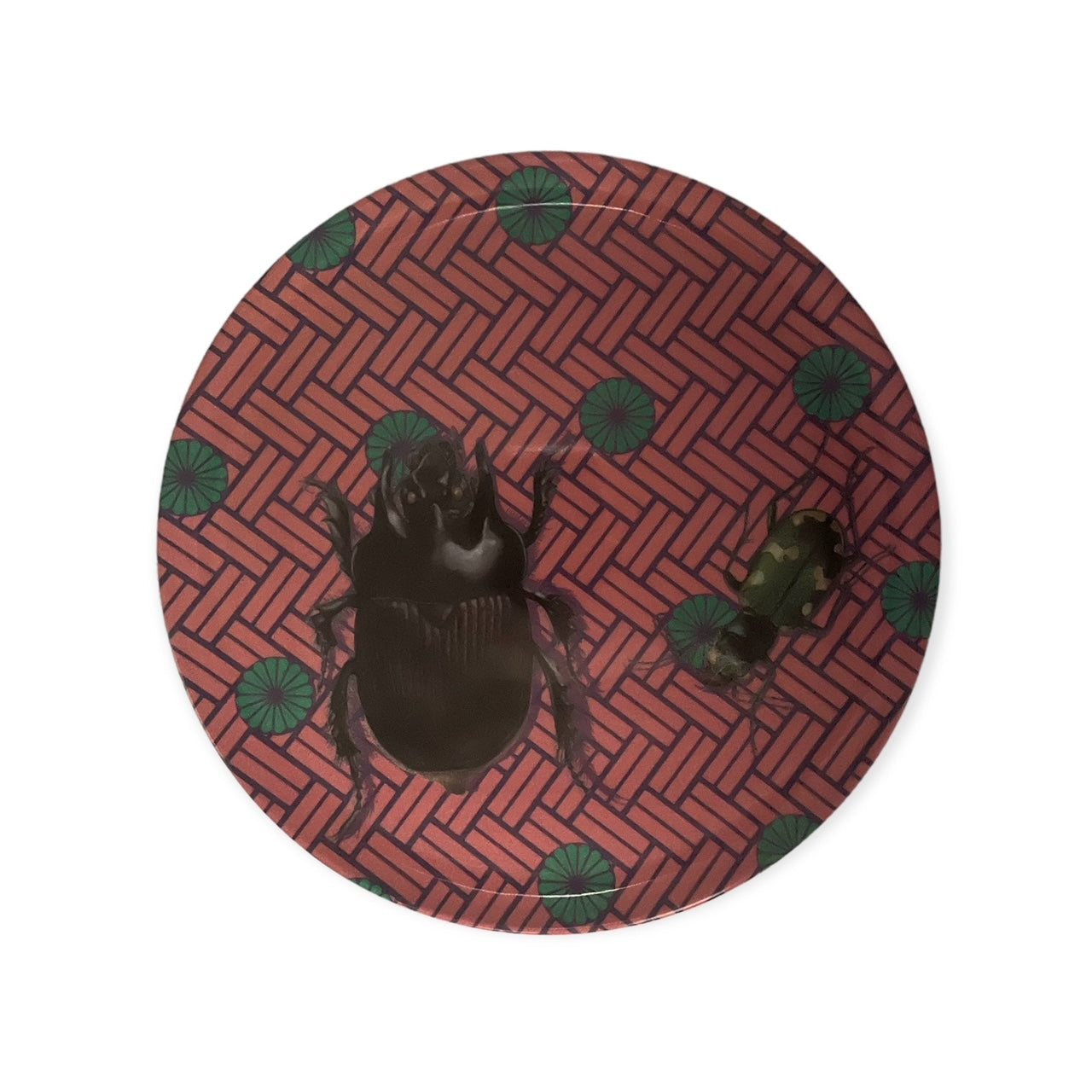 Mooie Decoratieve Schaal met Insectenprint – &Klevering – Ø 34 cm