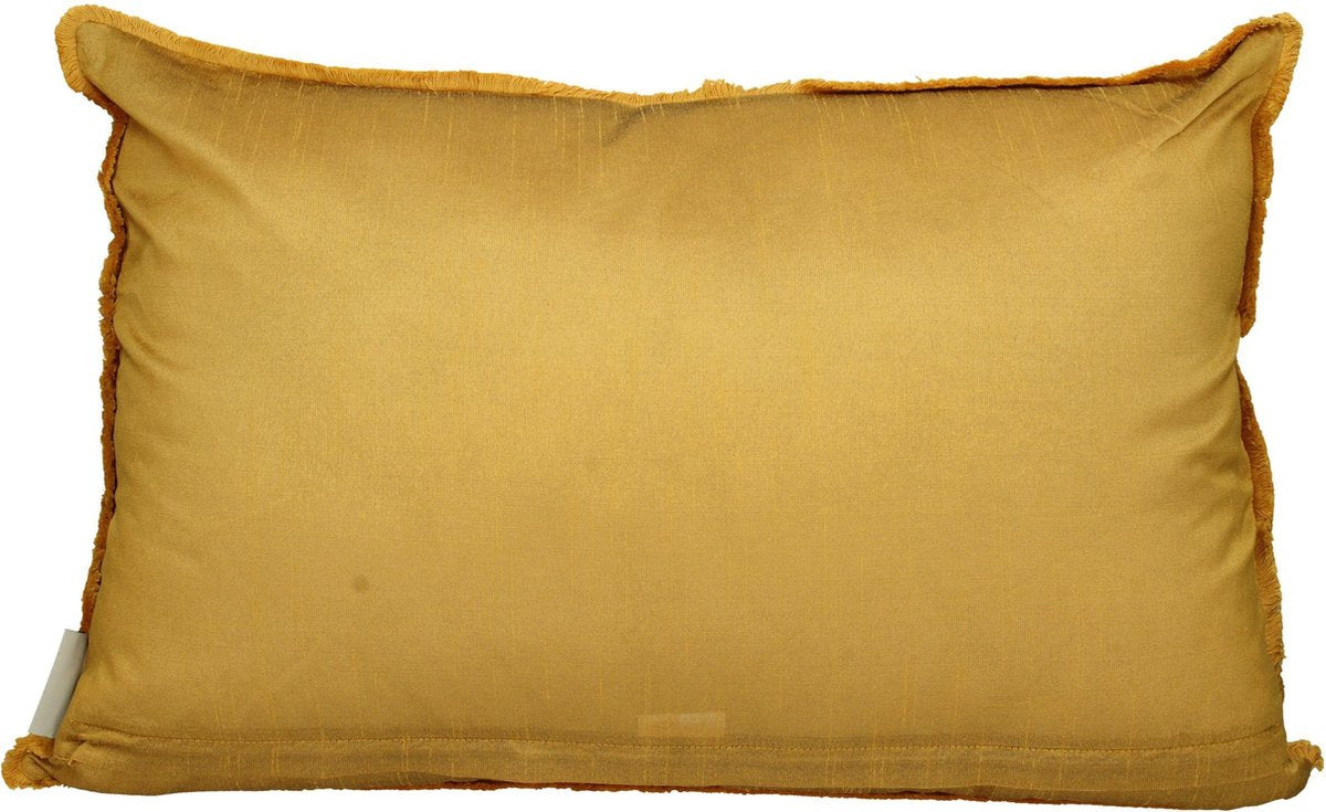 Fluwelen Luipaard Kussen – Luxe & Grijs (60x40 cm)