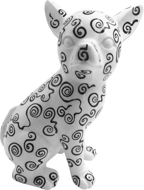 Große Chihuahua-Statue 'Nanou' – Keramik
