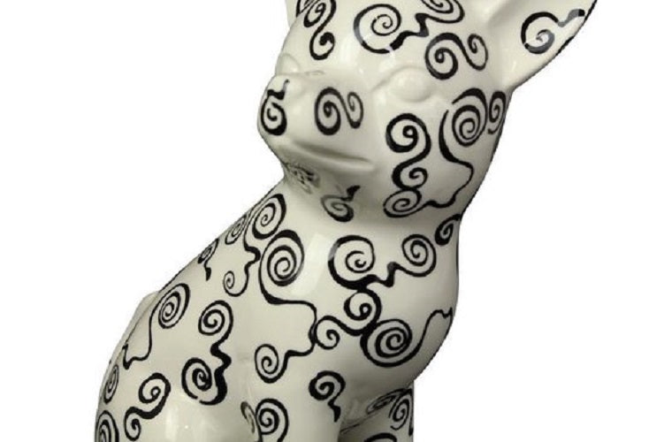 Große Chihuahua-Statue 'Nanou' – Keramik