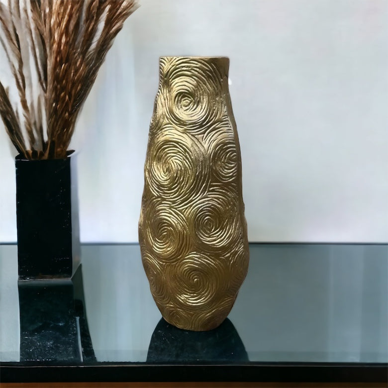 prachtige gouden luxe vaas van Colmore