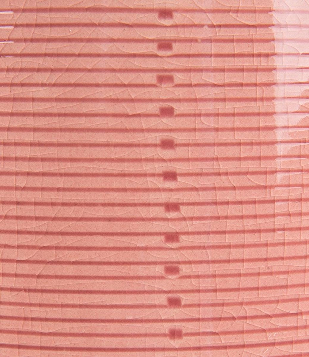 Roze Flesvaasje – Keramiek – Ø 10 x H 14 cm