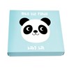 Babymütze Miko der Panda – Geschenkfertig (14x17 cm)