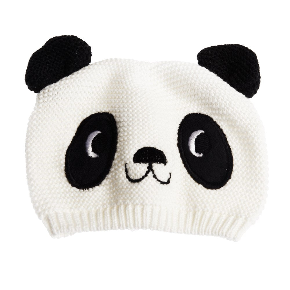 Babymütze Miko der Panda – Geschenkfertig (14x17 cm)