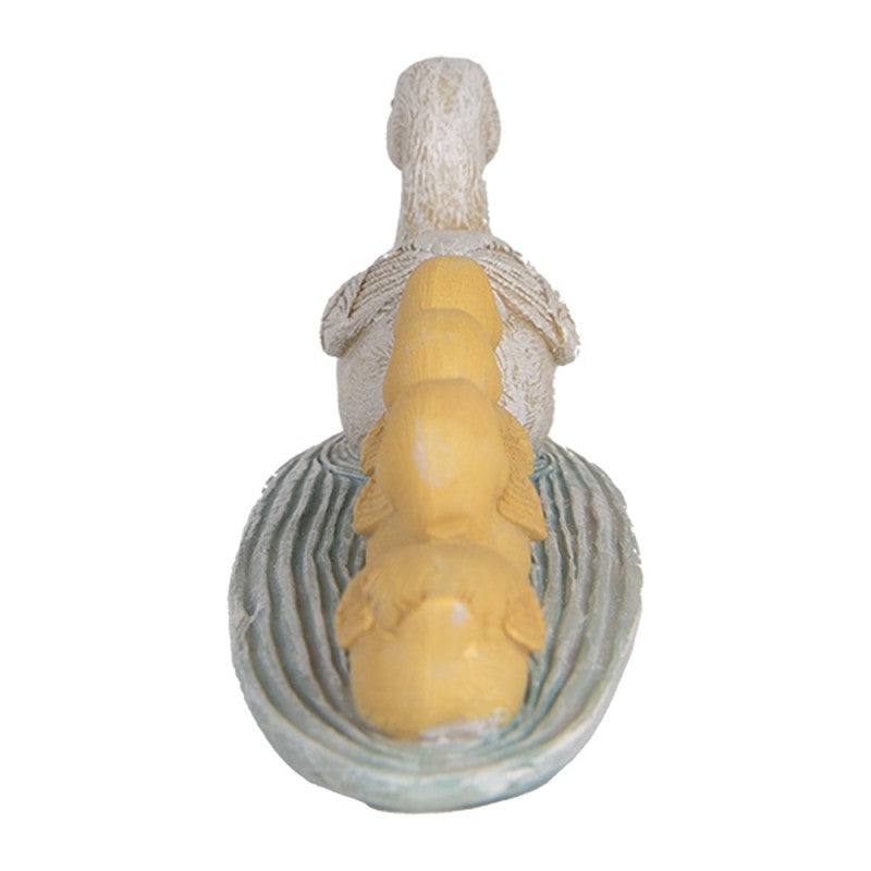 Eendenbeeld – Moedereend met Kuikens – 26 cm