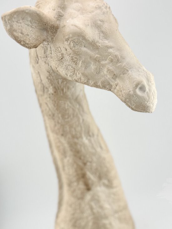 Giraffe Beeld Beige – Aardewerk – Klein, Groot of Set