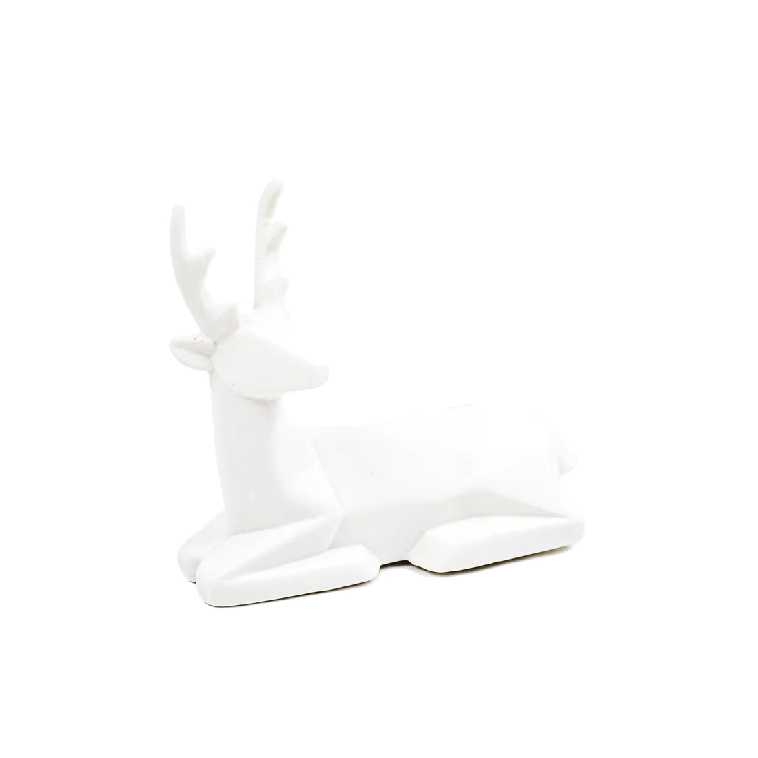 Decoratief Beeldje Wit Rendier met LED Licht