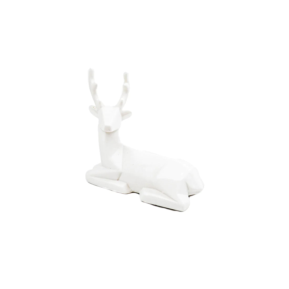 Decoratief Beeldje Wit Rendier met LED Licht