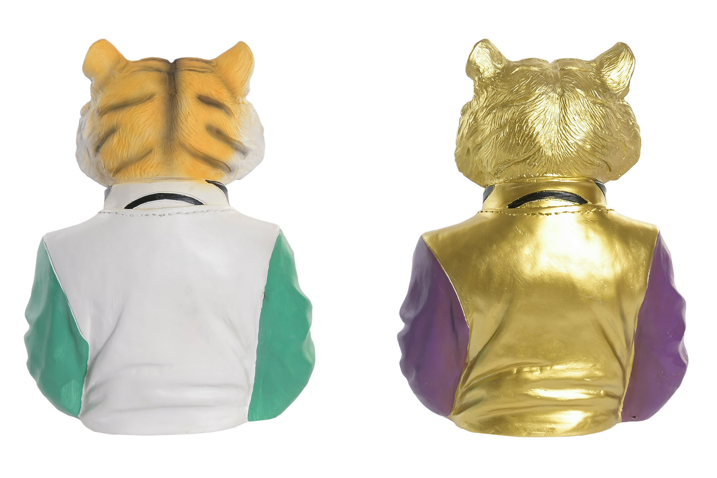 Tijger Beeld met Kauwgombel – 2 Varianten