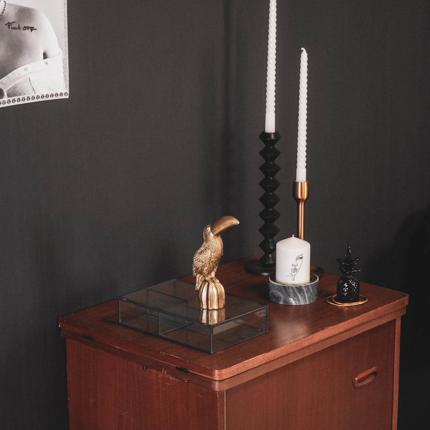 Gouden Toekan Beeld – 19 cm