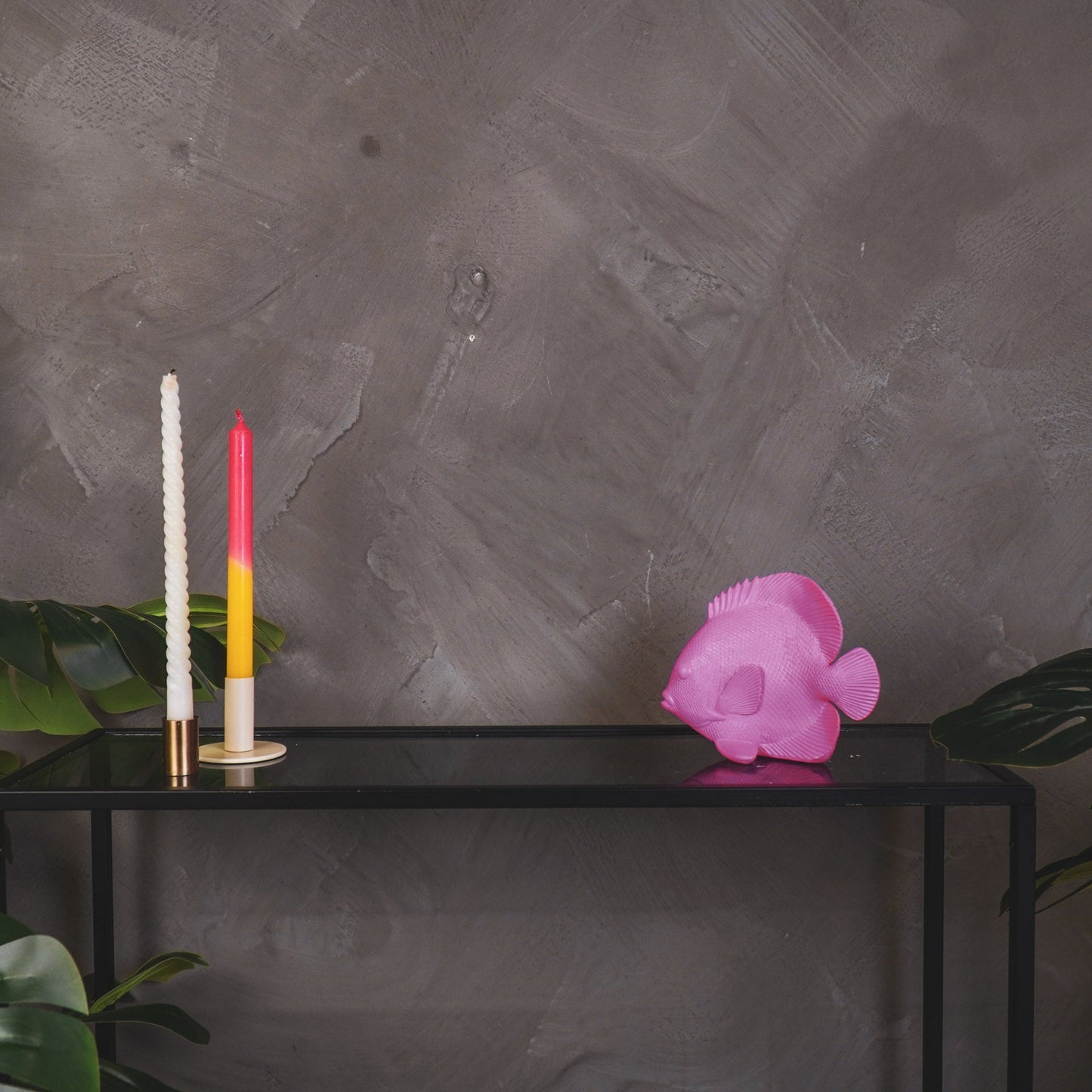 Neonroze Vis Decoratie – 19,5 cm