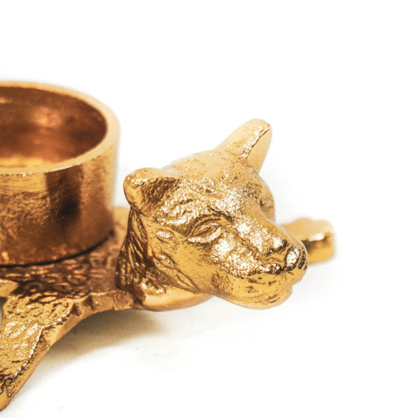 Gouden Theelichthouder Beer