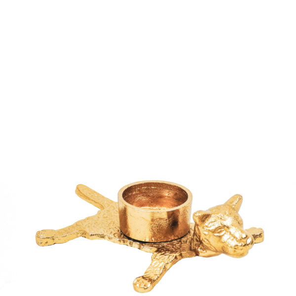 Gouden Theelichthouder Beer