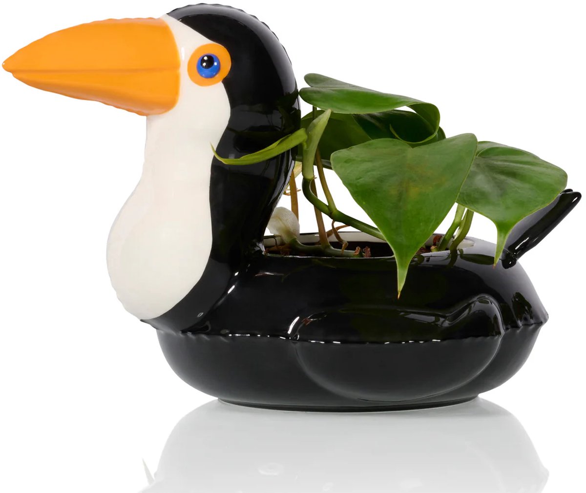 Toekan Pot – Keramiek – 18×24,5×16 cm