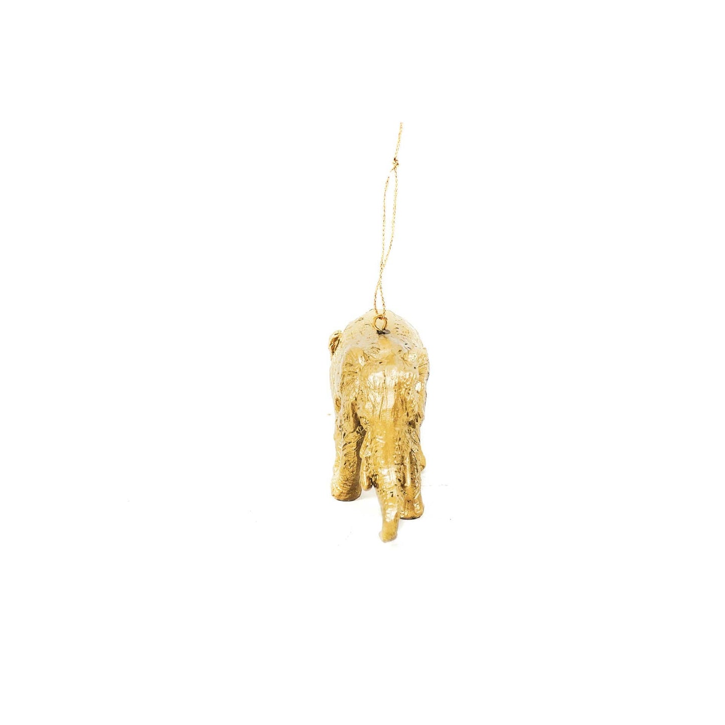 Ornament Hanger – Gouden Olifant – 9,5 cm