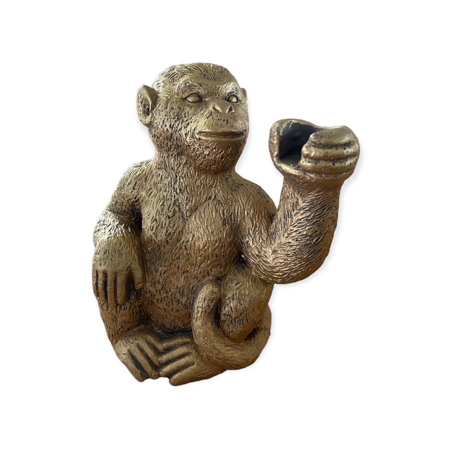 Gouden Apen Kaarsenhouder – Horen/Zien/Zwijgen