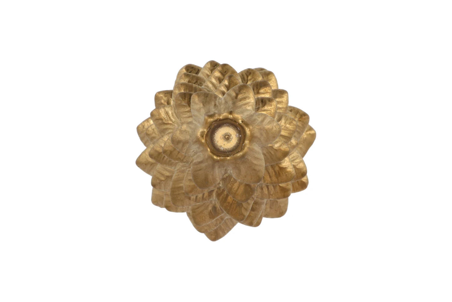 Kerzenständer Weihnachtsbaum Gold – Keramik – 15 x 10 cm