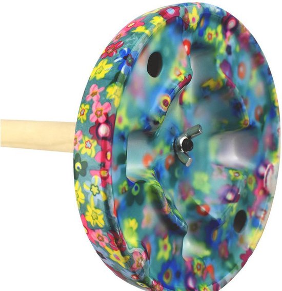 Küchenrollenhalter Frosch Freddy – Blaue Blumen