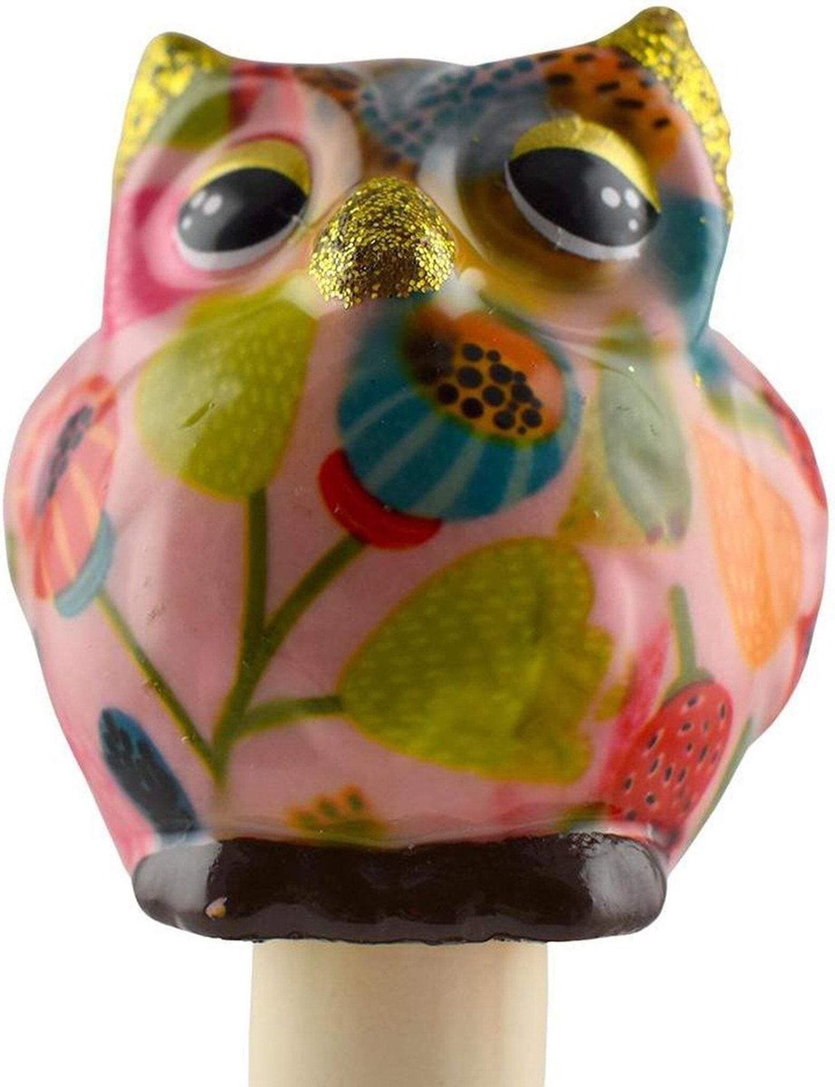 Küchenrollenhalter Eule Olive – Pink Strawberry Fields