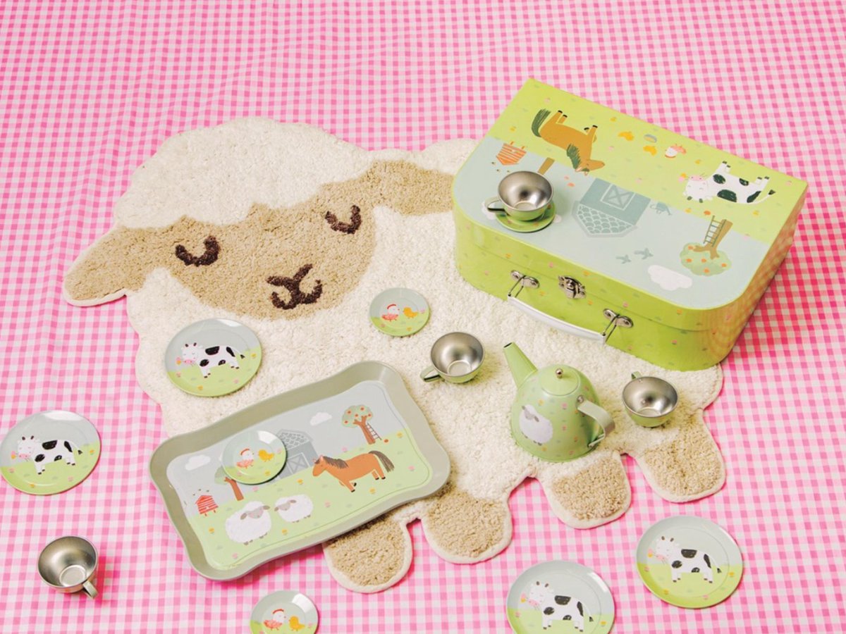 Vloerkleedje Schaap – Kinderkamer Sass & Belle