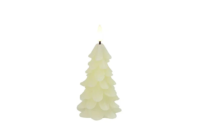 Crèmewitte LED-kerstboomkaars – Countryfield – 14 cm – sfeervolle kerstverlichting