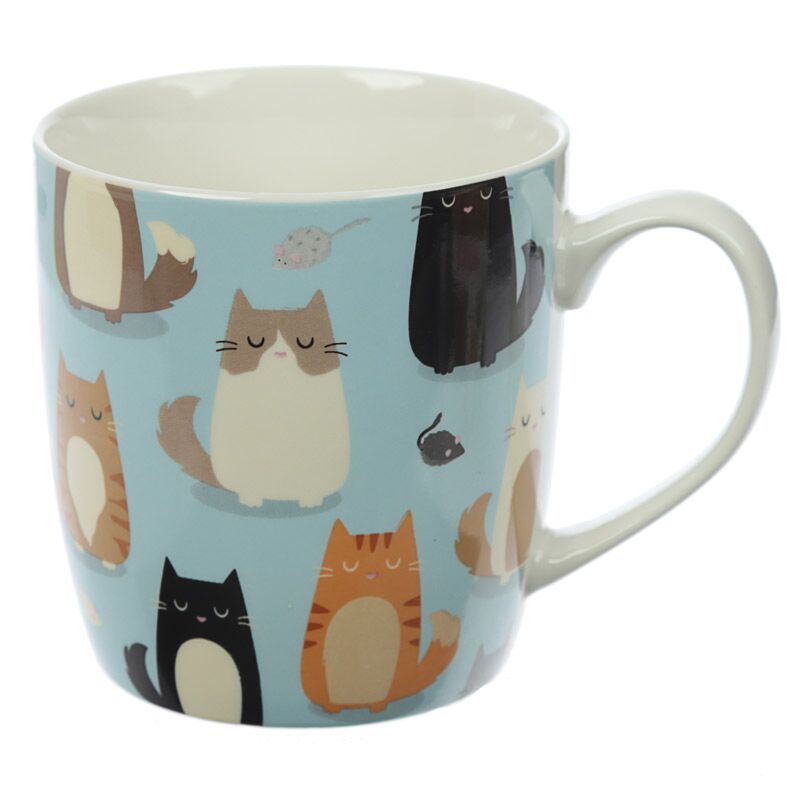 Kattenmok Feline Vibes – Porselein met Kattenprint