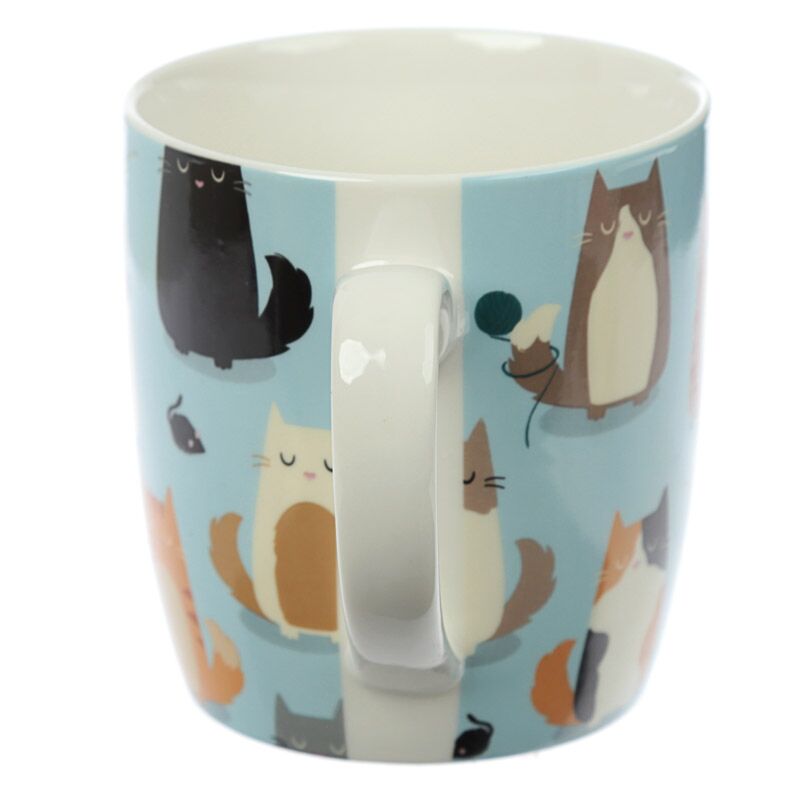 Kattenmok Feline Vibes – Porselein met Kattenprint
