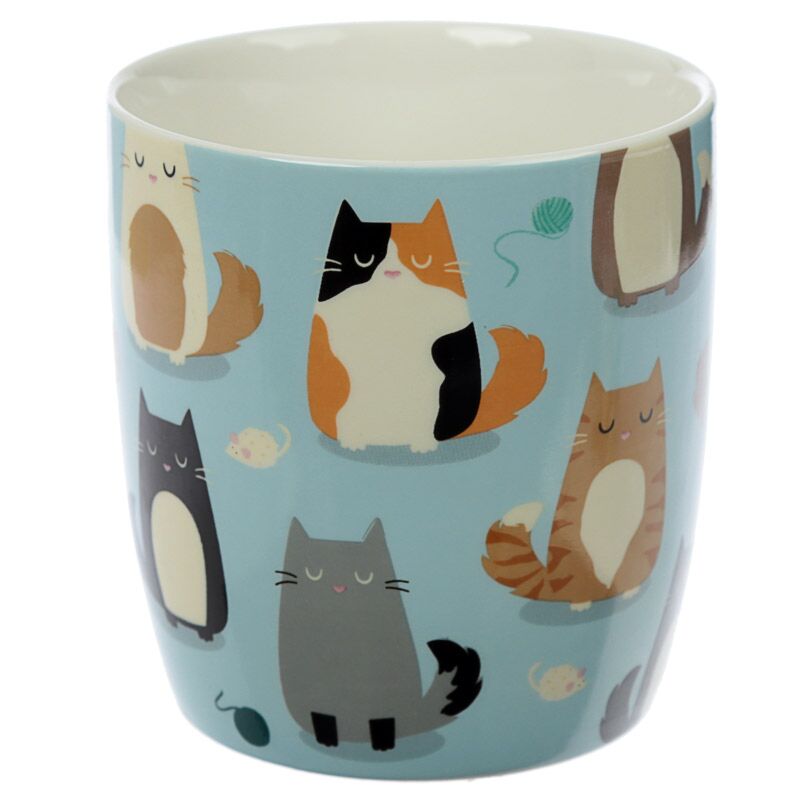 Kattenmok Feline Vibes – Porselein met Kattenprint