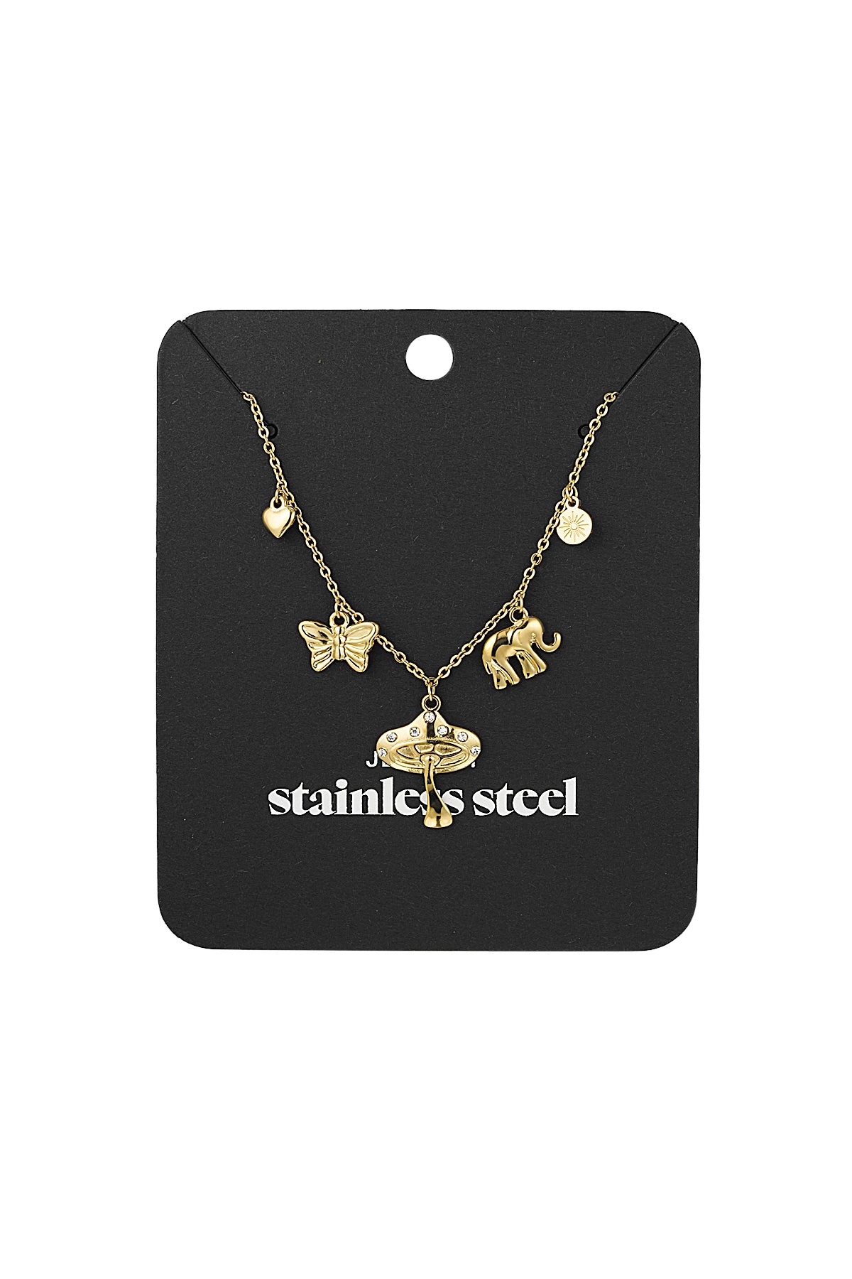 Mystic Charms Ketting – Goudkleurig – 38+5 cm