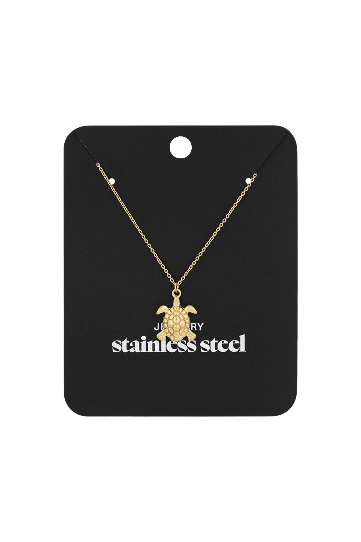 Ocean Guardian Ketting – Goudkleurige Schildpad
