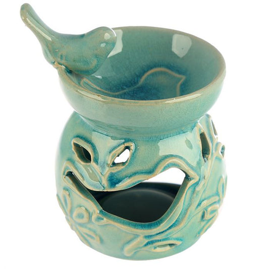 Green Fragrance Burner – Bird or Flower