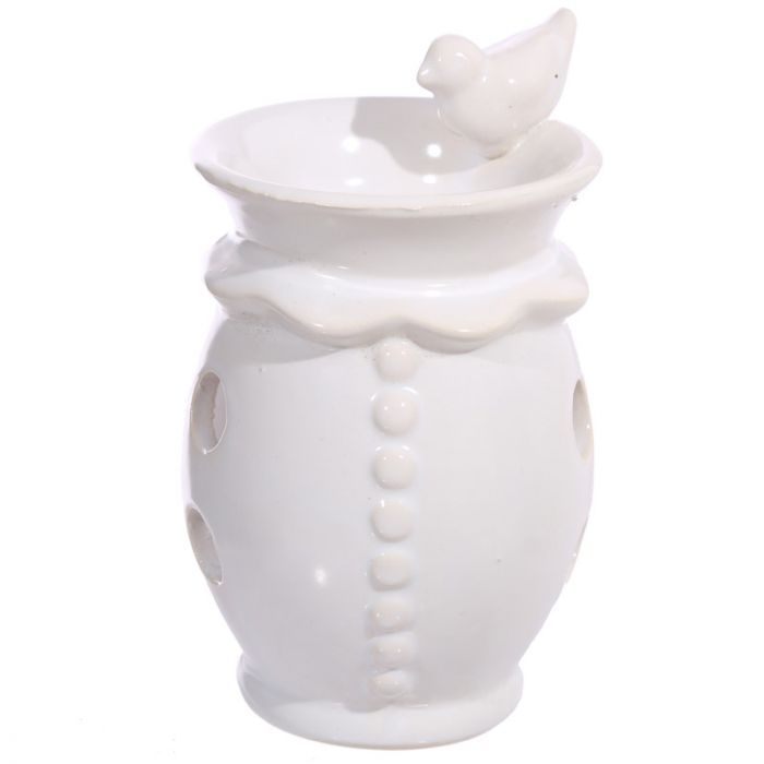 Geurbrander met Drinkend Vogeltje β Beige, Grijs of Wit