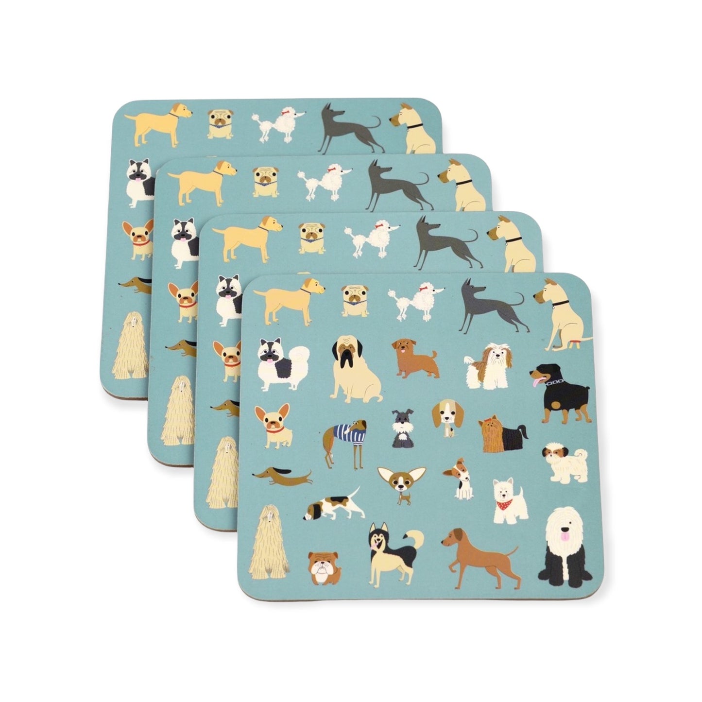 Best in Show-Hundeuntersetzer – 4er-Set