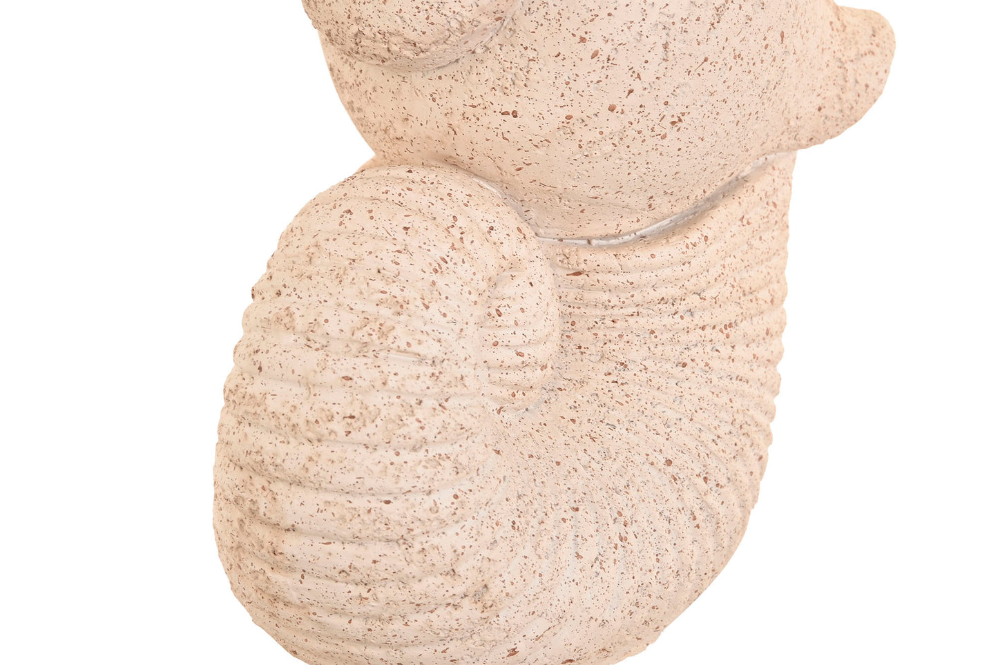 Shell sculpture beige – decorative sea theme object