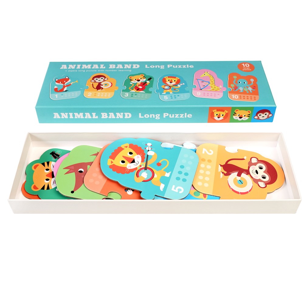Dierenpuzzel Animal Band – Leerzaam & Speels