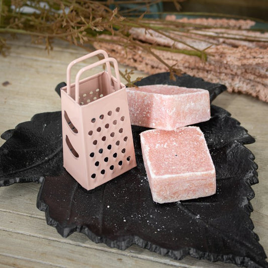 Amber minirasp lichtroze – klein raspje voor amberblokjes – Krokomingo