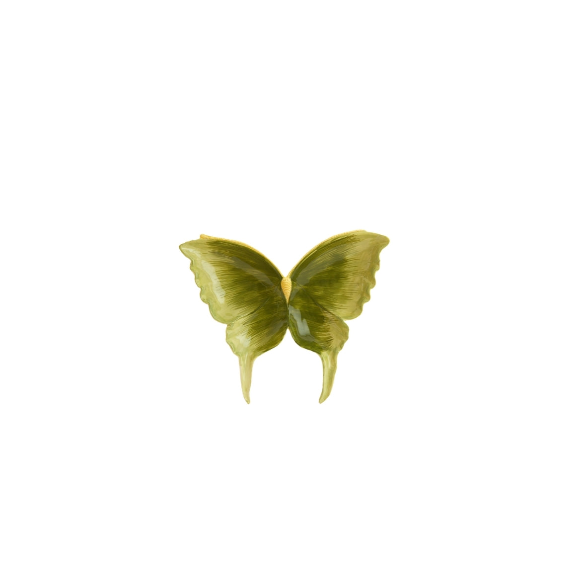 Light & Living Butterfly schaal groen 27,5 x 23,5 cm
