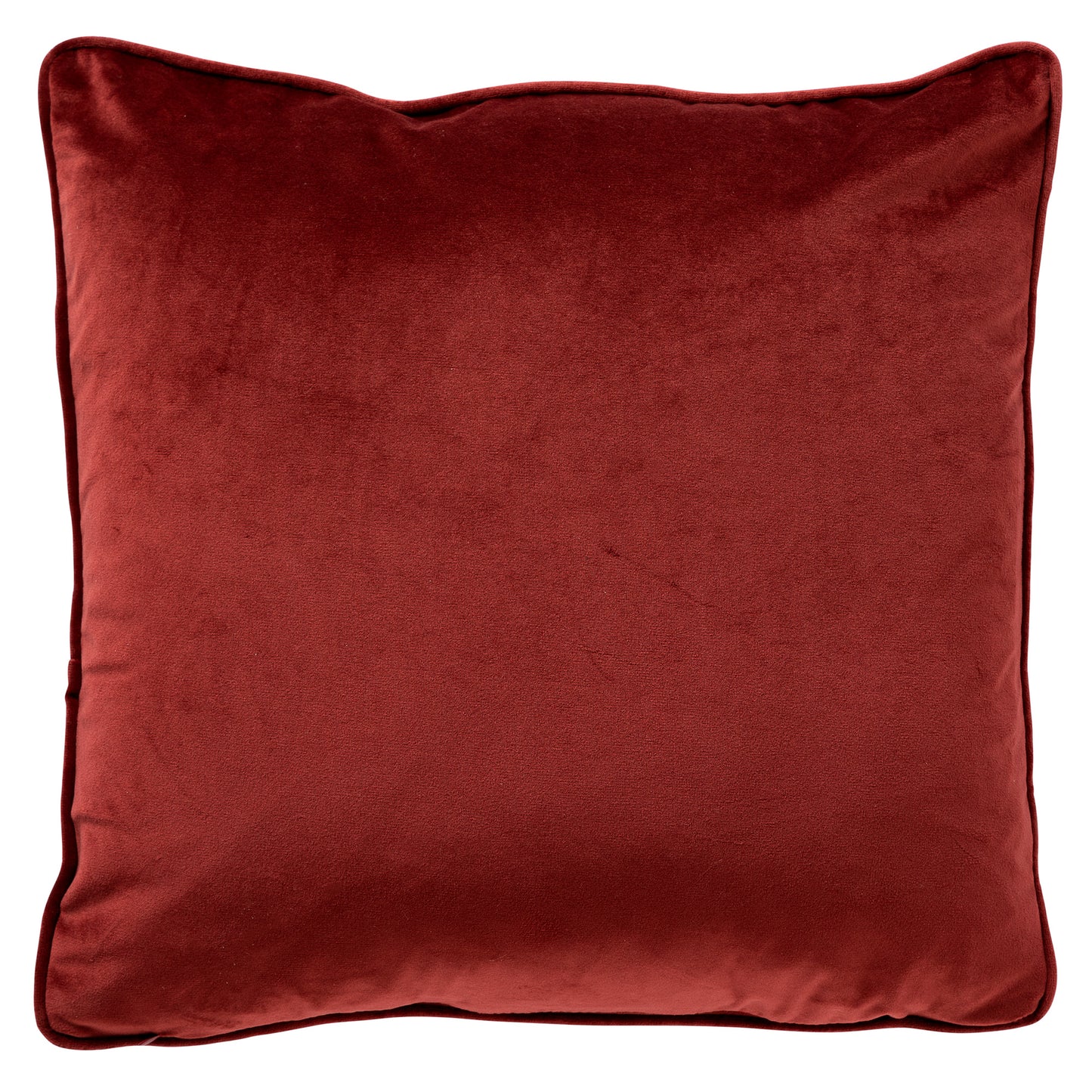 Kerstkussen Rood Velvet – Gouden Rendieren – 45x45