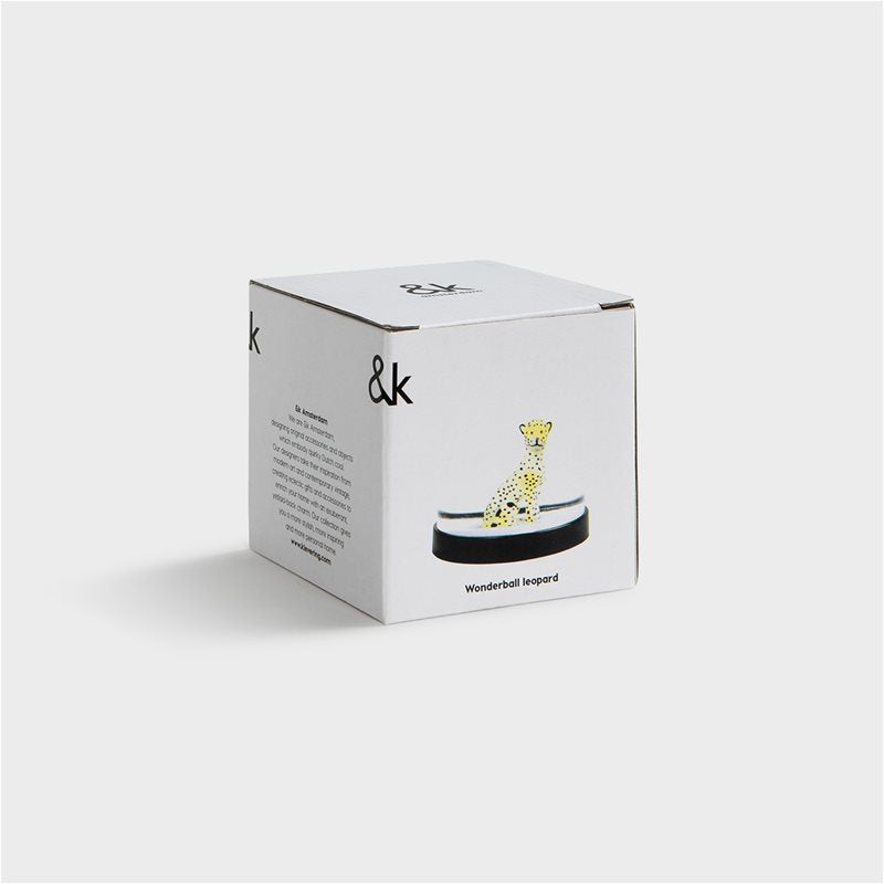 Sneeuwbol met Luipaard – Design &Klevering
