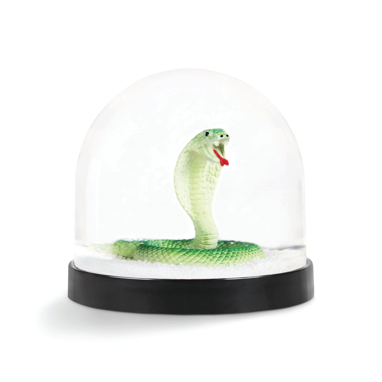 Sneeuwbol met Groene Slang – Speels & Mysterieus