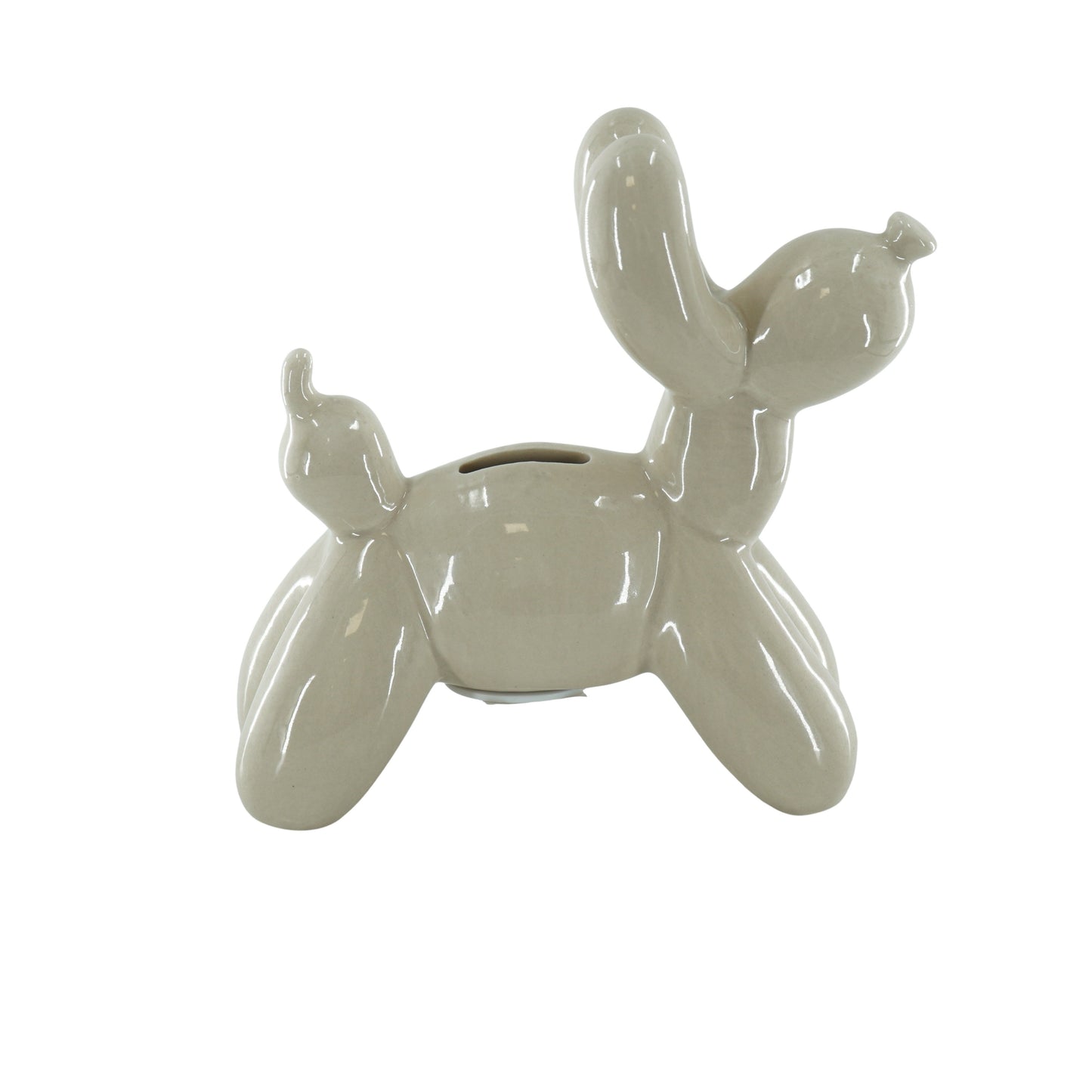 Spaarpot Ballonhond Zandkleur – Stijlvol Design