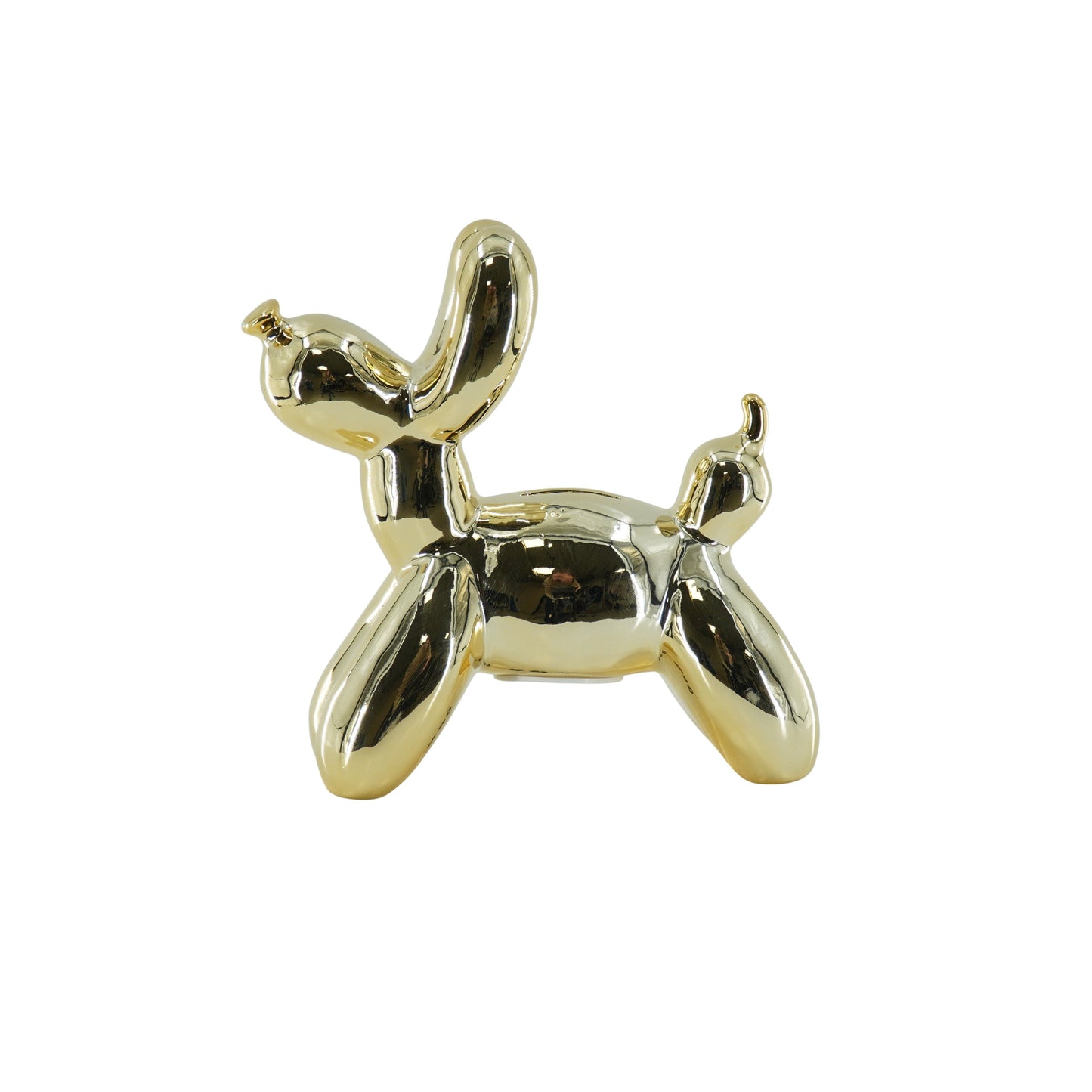 Spaarpot Ballon Hond – Goud of Zwart
