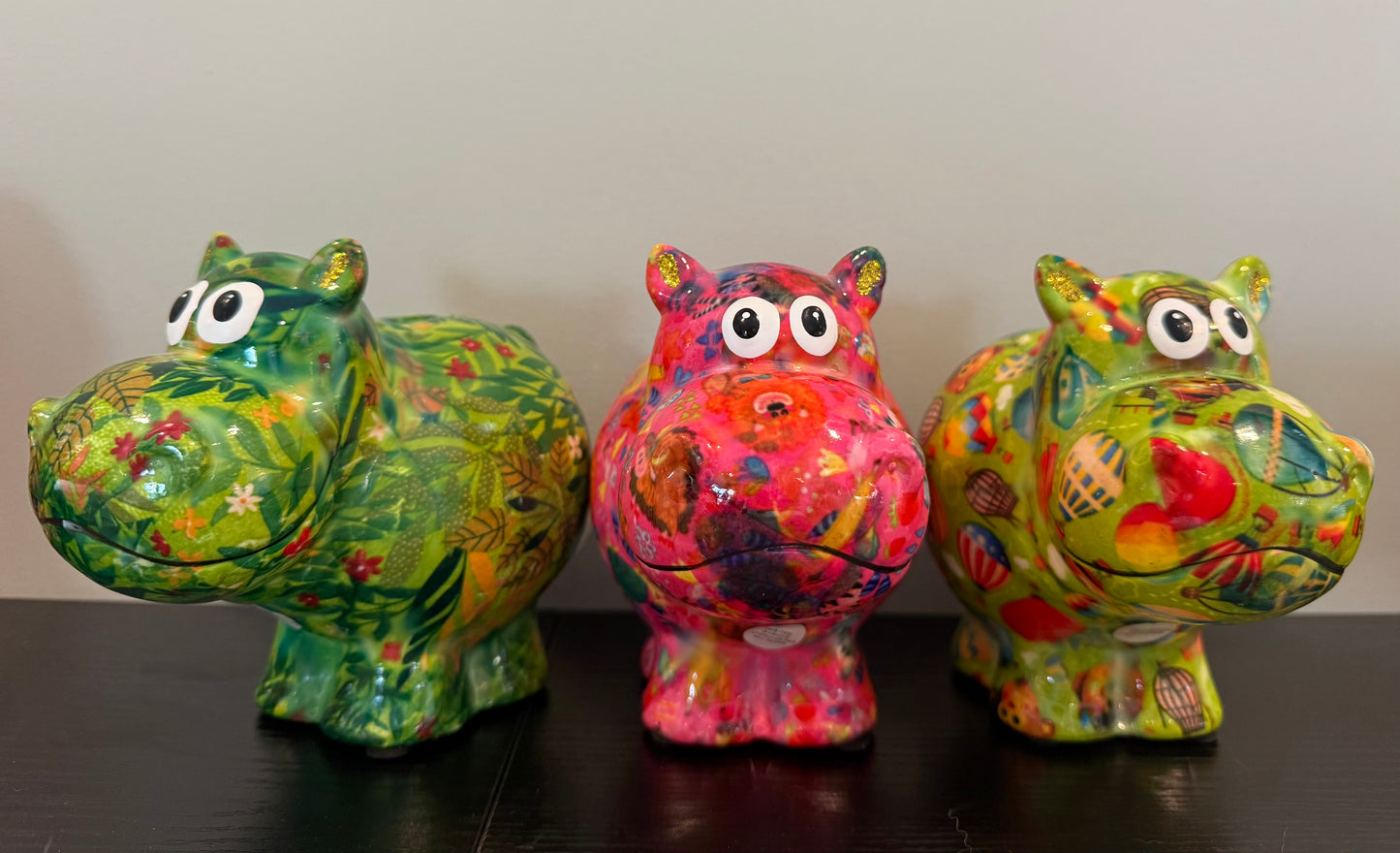 Hippopotamus Money Box – Green Happy Plants