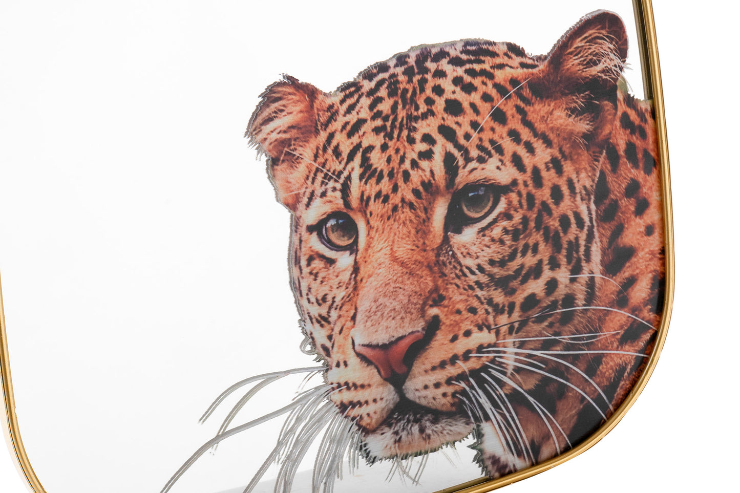 Spiegel Witte Tijger of Luipaard – Luxe Jungle Design