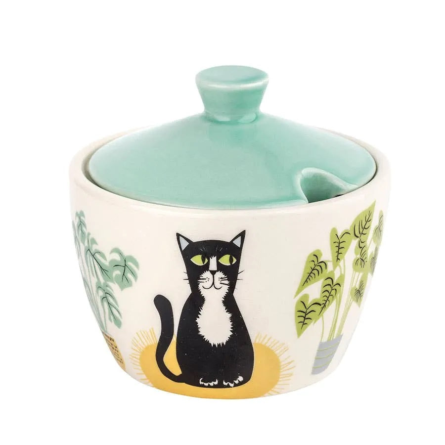 Suikerpot met Katten – Retro Design | Hannah Turner