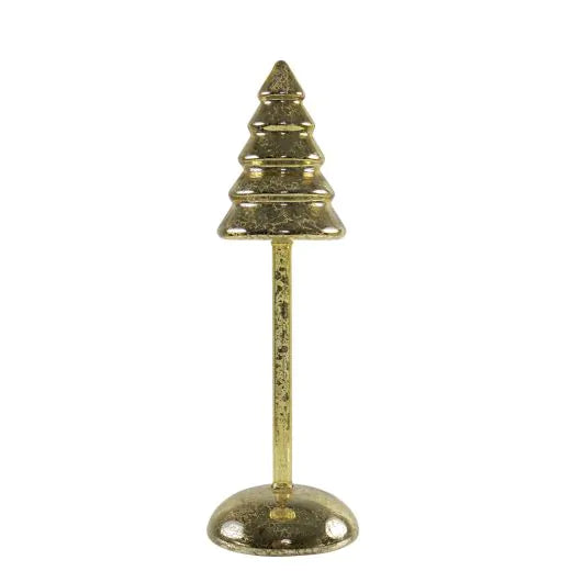 LED Tafellamp Kerstboom Goud – 2 Maten